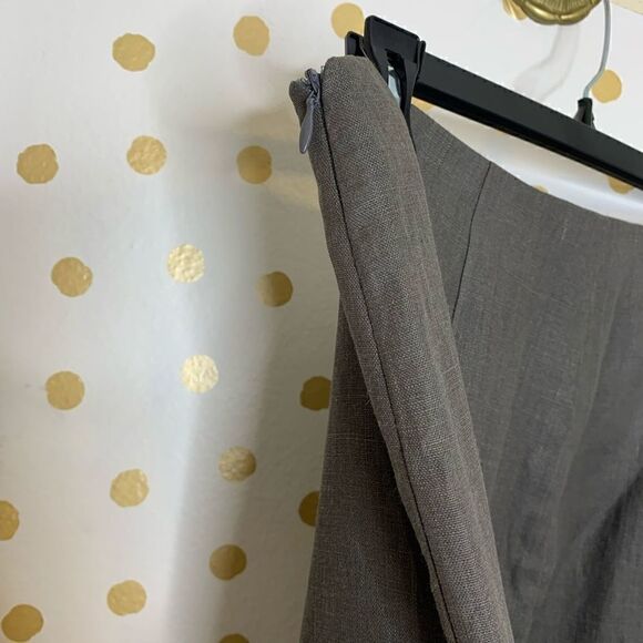 𝅺GIORGIO Armani Borgo 21 Black Label Linen Pants 12 - Picture 3 of 7